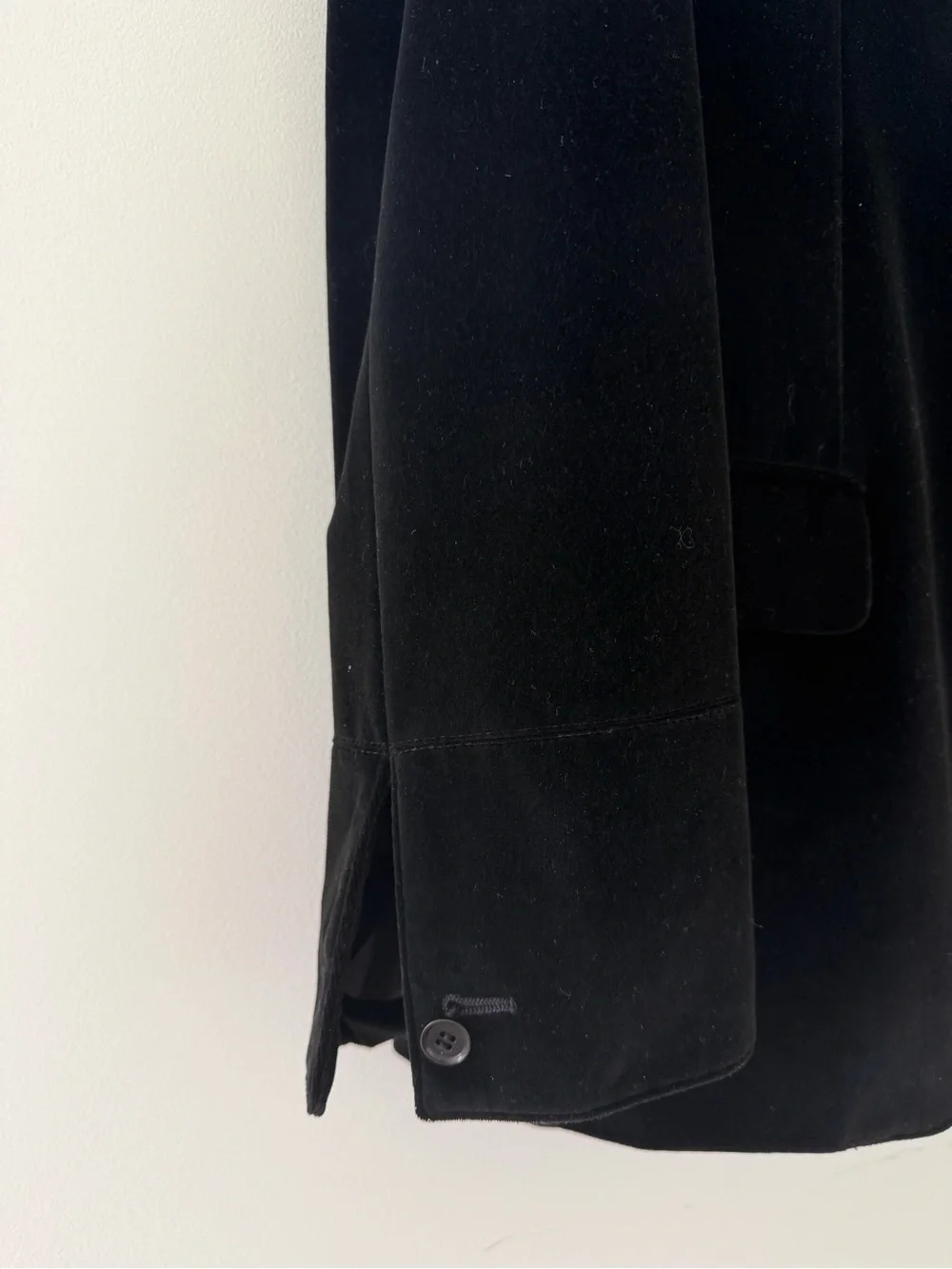 Calvin Klein Black Velvet Sport Coat